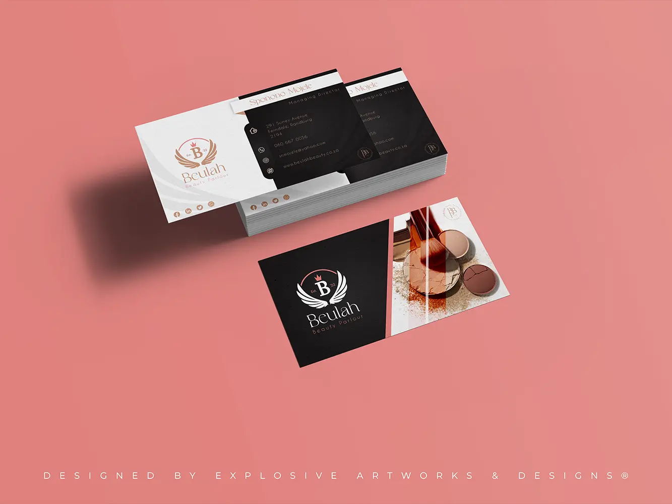 Beulah Beauty Parlour's Brand collateral