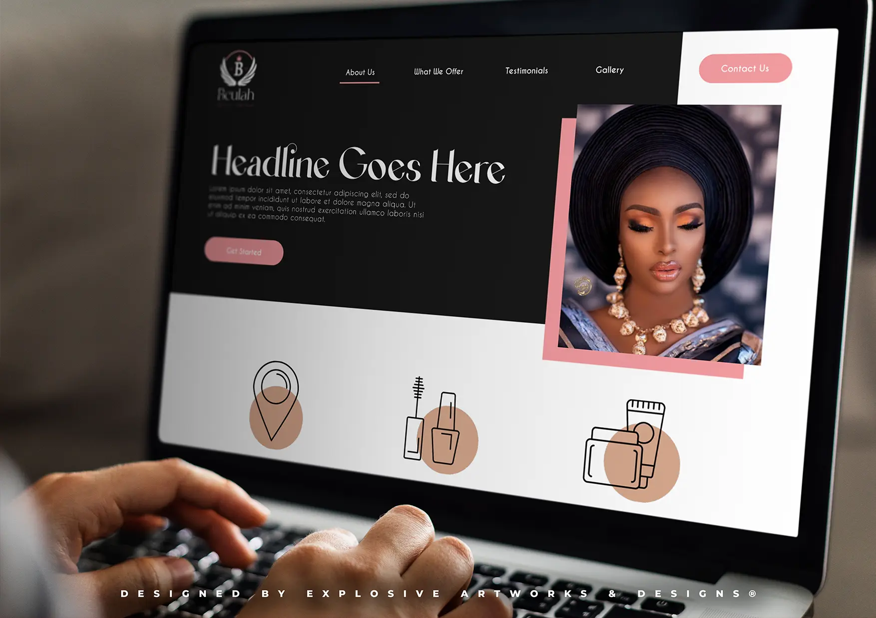 Beulah Beauty Parlour's Brand collateral
