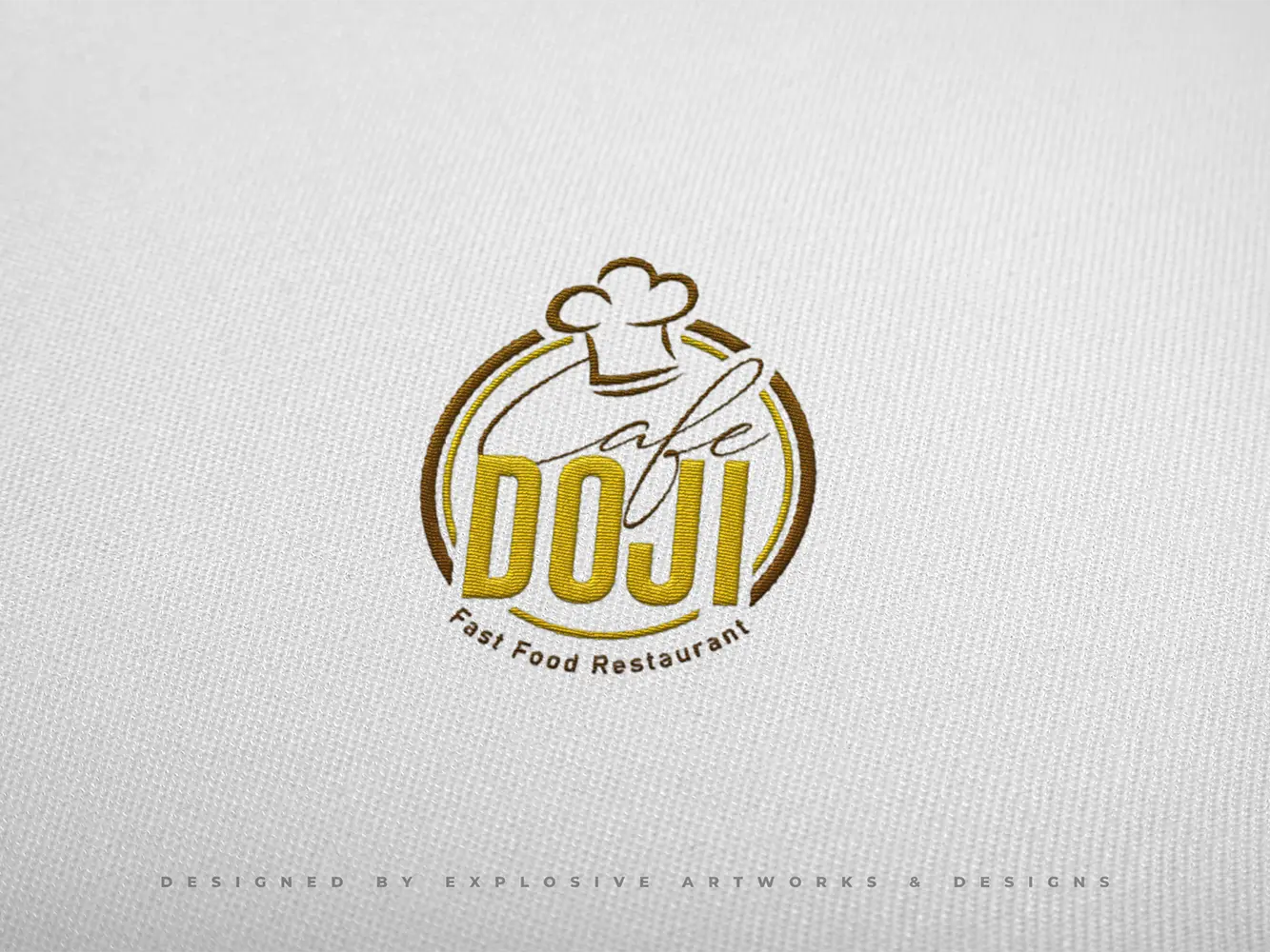 Cafe Doji's Brand collateral