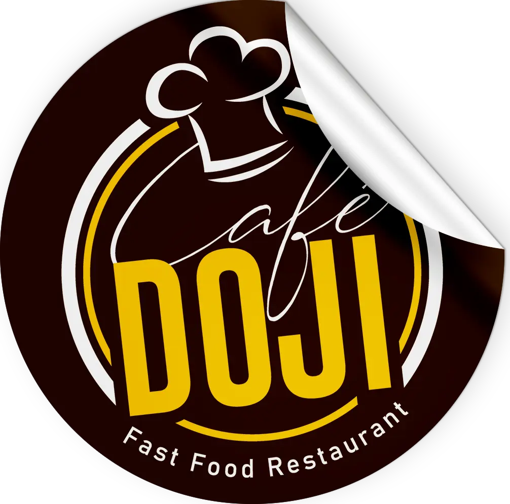 Cafe Doji's Brand collateral
