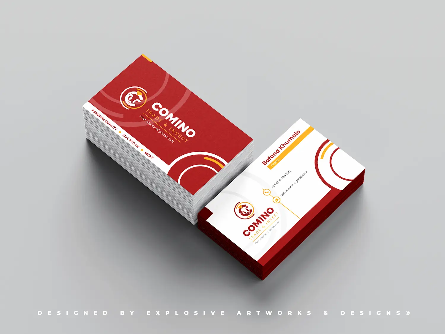 Comino Trade & Invest's Brand collateral
