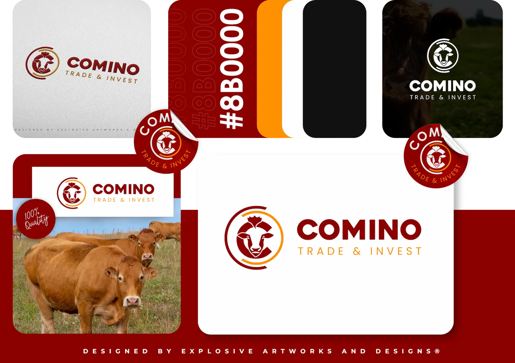 Comino Trade & Invest's Brand collateral